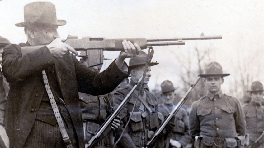 The U.S. Model Of 1918 Browning Automatic Rifle