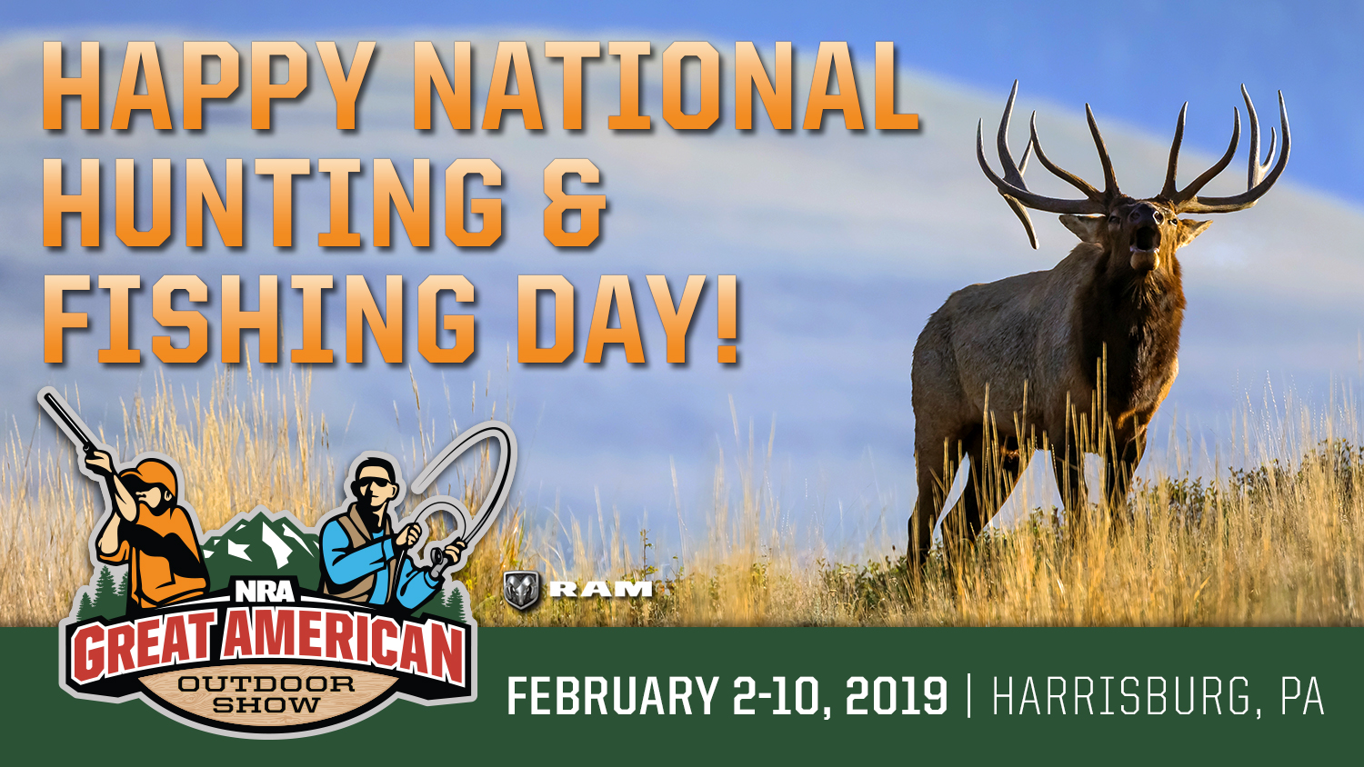 Celebrating National Hunting and Fishing Day with a Look Ahead to the 2019 Great American Outdoor Show