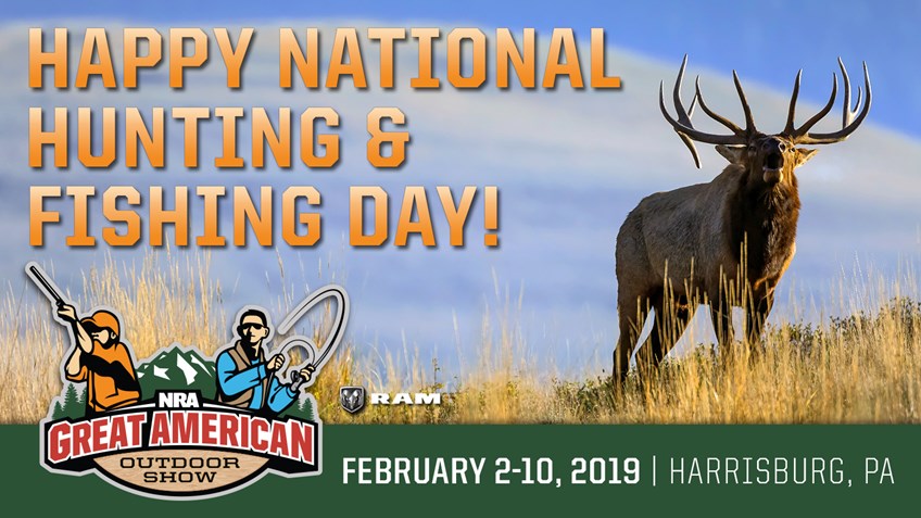 Celebrating National Hunting and Fishing Day with a Look Ahead to the 2019 Great American Outdoor Show