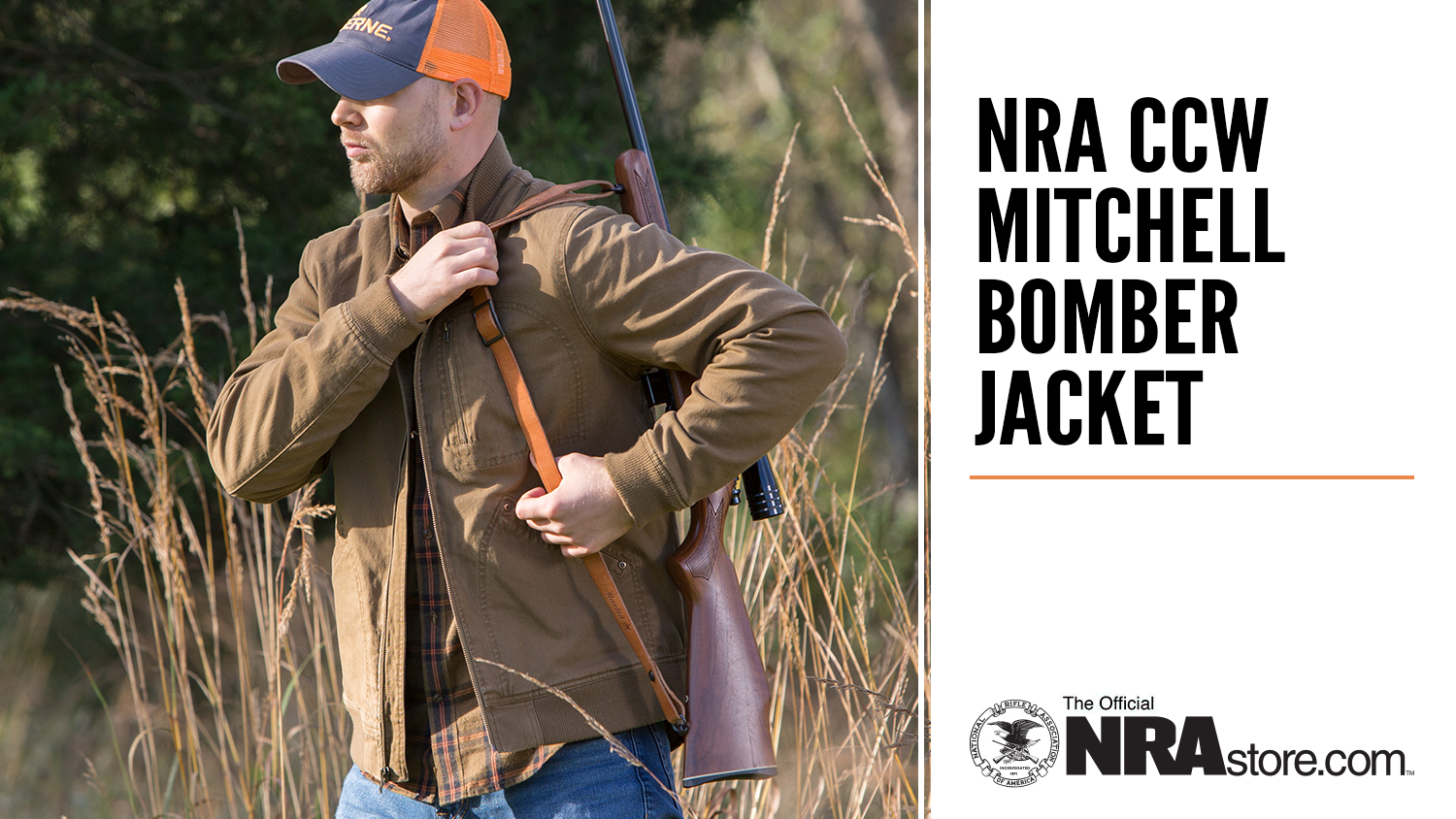 NRAstore Highlight: NRA CCW Mitchell Bomber Jacket