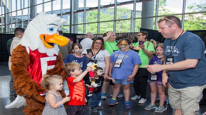 Meet Eddie Eagle and Learn the GunSafe Message at NRA Annual Meetings!