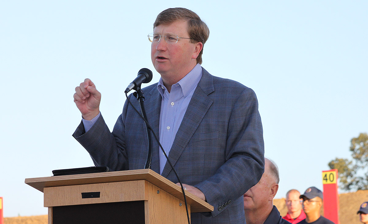 Mississippi Lt. Gov. Reeves at the 2019 NPSC