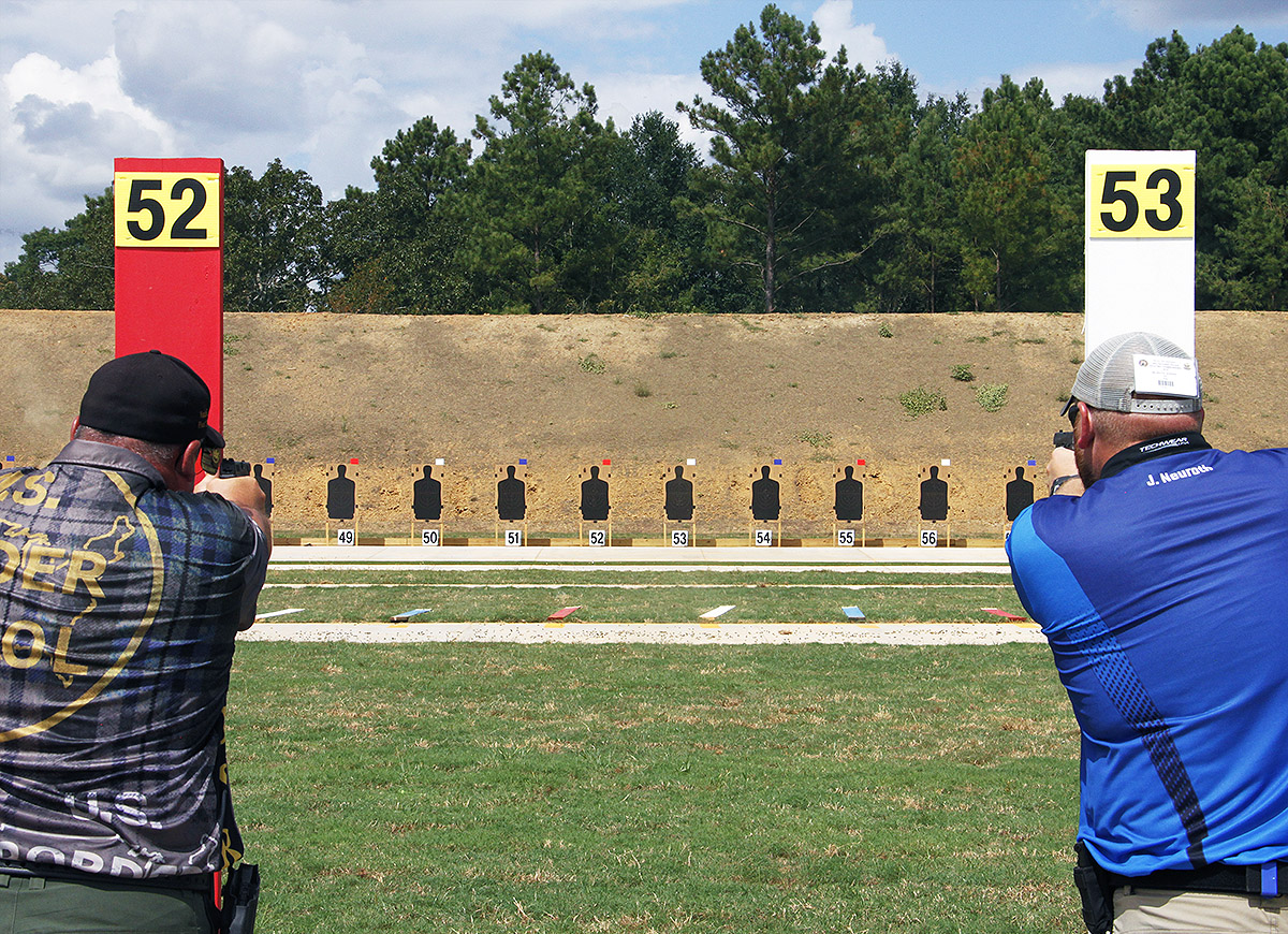 Preliminary Scores from Day One of the NRA National Police Shooting Championships