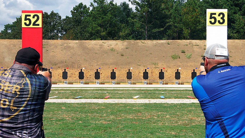 Preliminary Scores from Day One of the NRA National Police Shooting Championships