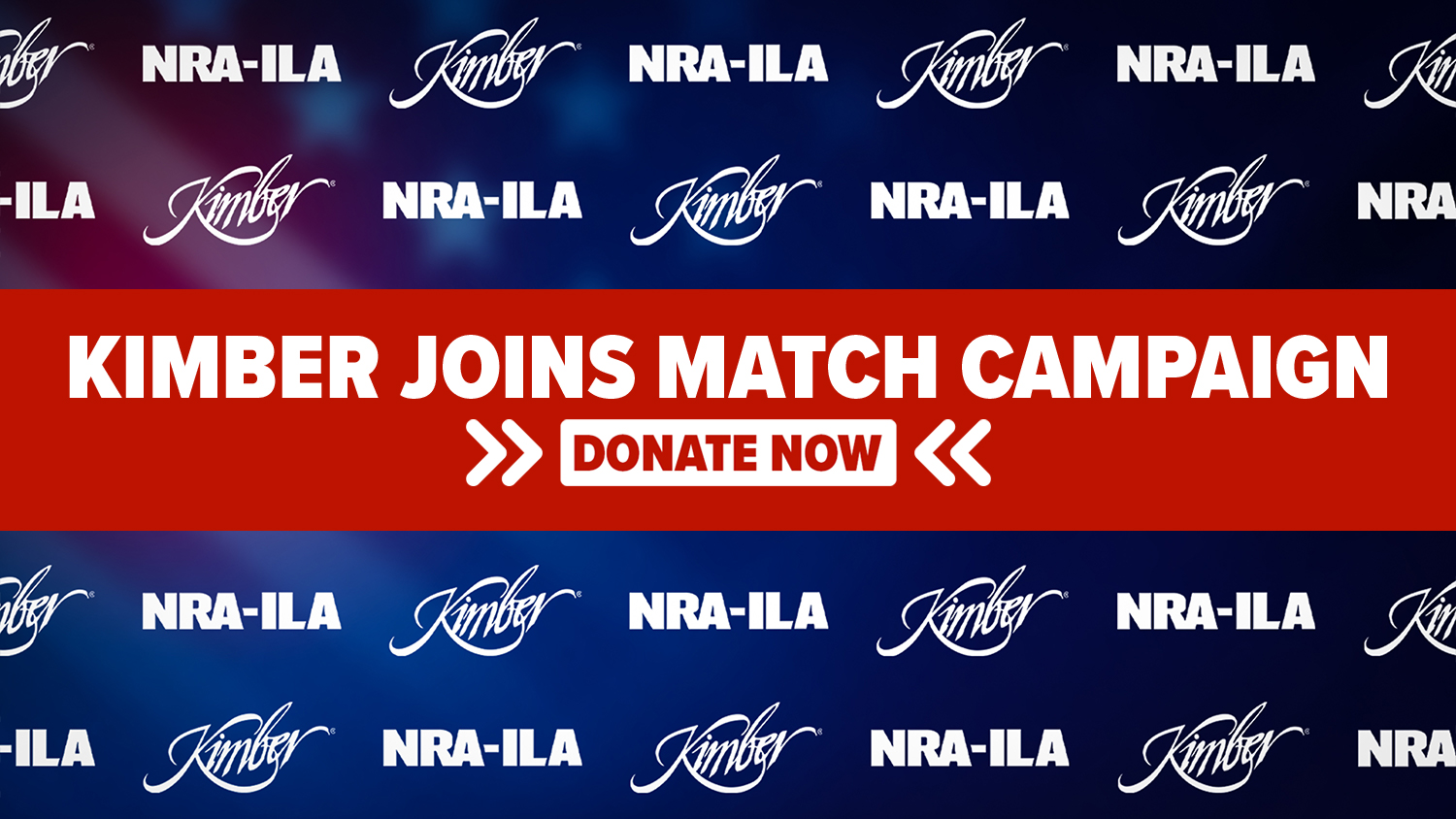 Kimber Partners with NRA-ILA in Donation Match Campaign 