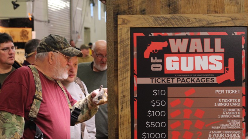 Wall of Guns returns to the Great American Outdoor Show