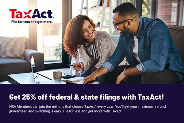 Special Offer for NRA Members with TaxAct©