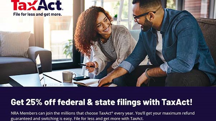 Special Offer for NRA Members with TaxAct©