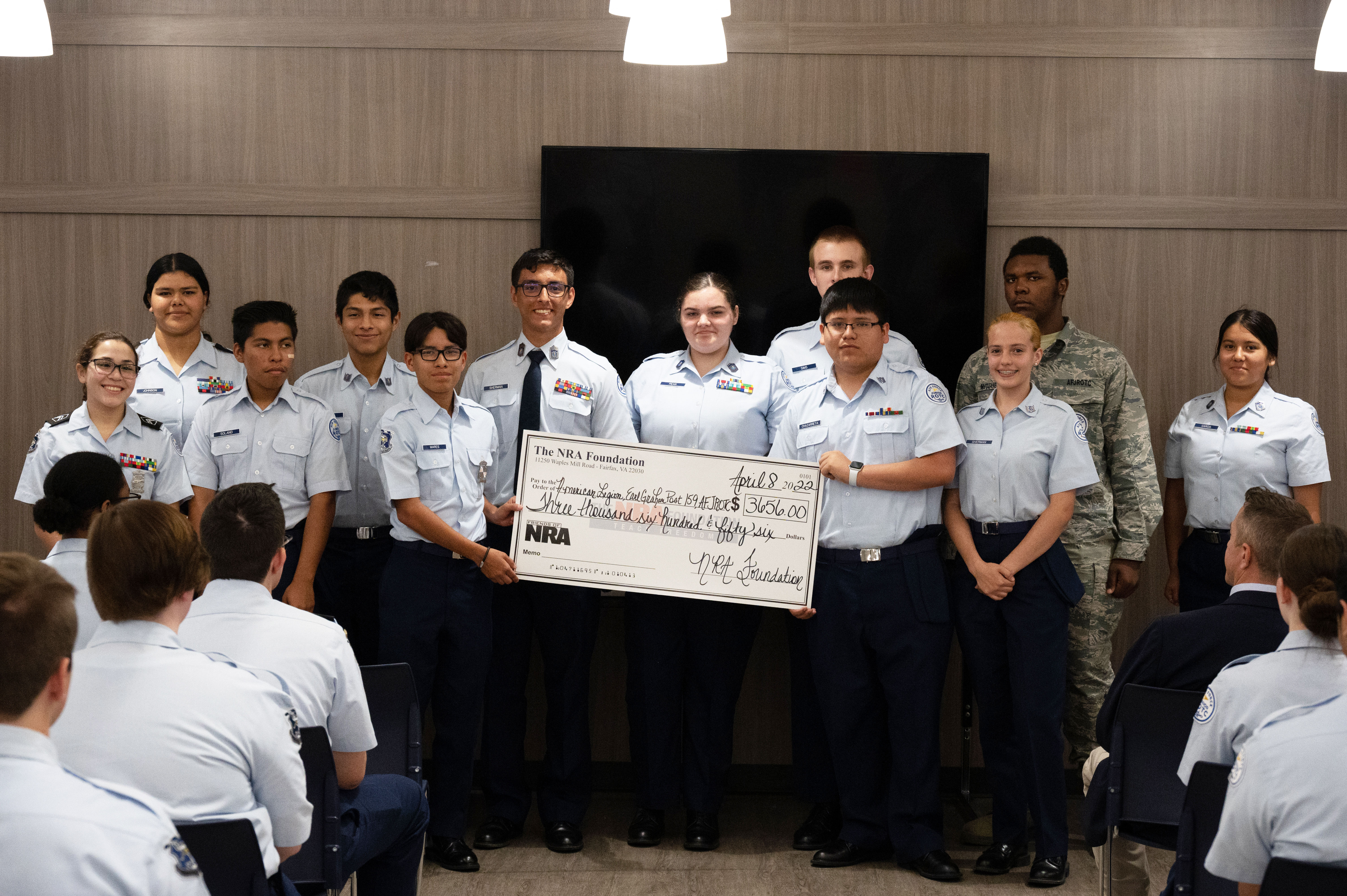 Bryan High School AFJROTC Receives a Grant from The NRA Foundation