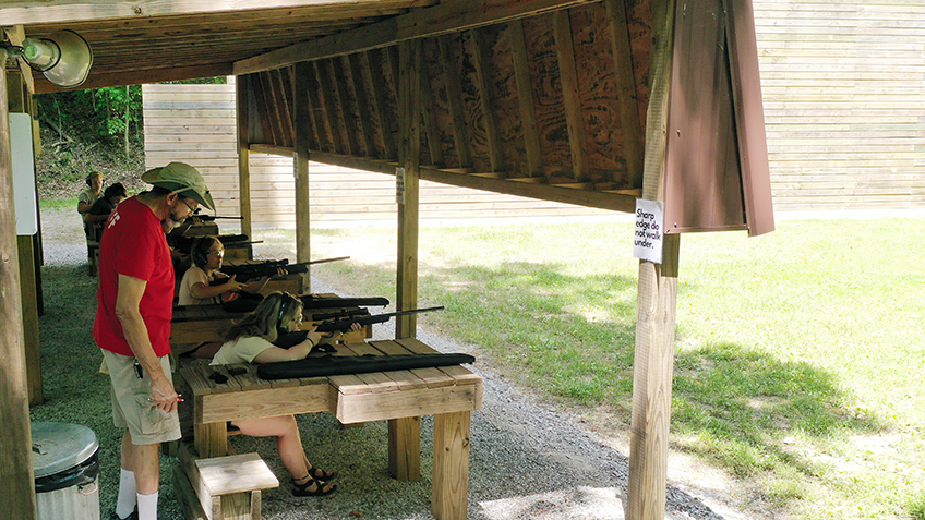 Tennessee FFA Camp Clements Rifle Range