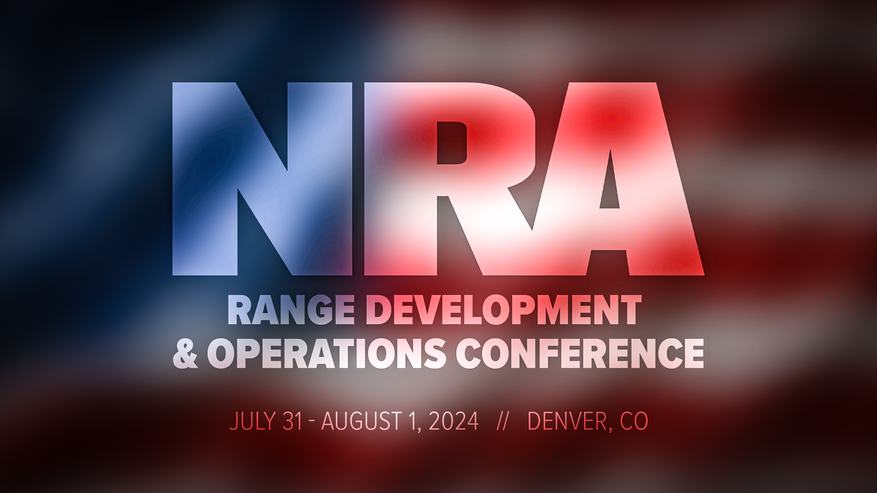 NRA Range Development & Operations Conference to be held in Denver, Colorado in 2024