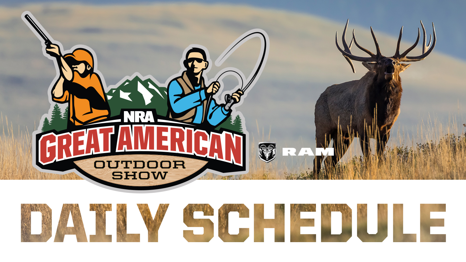 2019 Great American Outdoor Show Daily Schedule - Monday, February 4